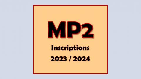 MP2 - Information inscriptions