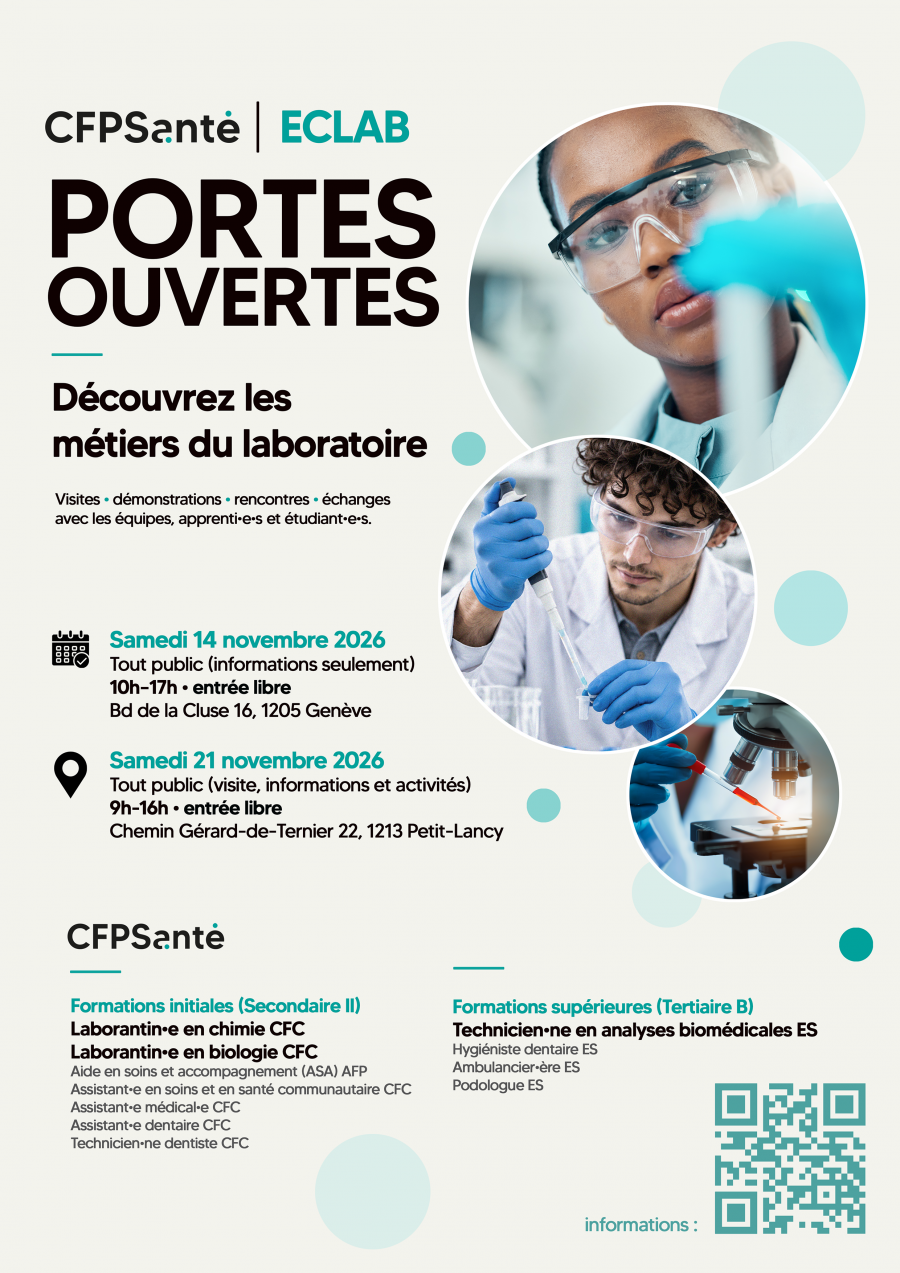 Affiche JPO ECLAB 2026