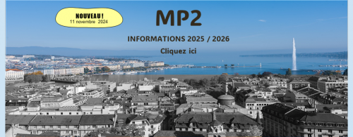 MP2 - Informations 2025-2026
