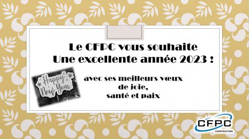 Bonne année