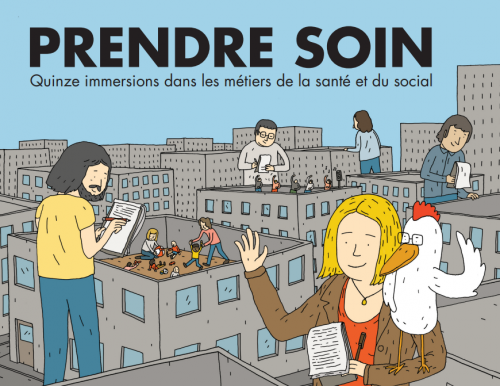bande dessinée ortra santé-social