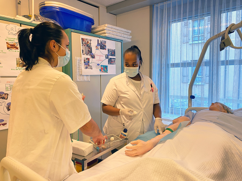 Eleve en situation santé patient