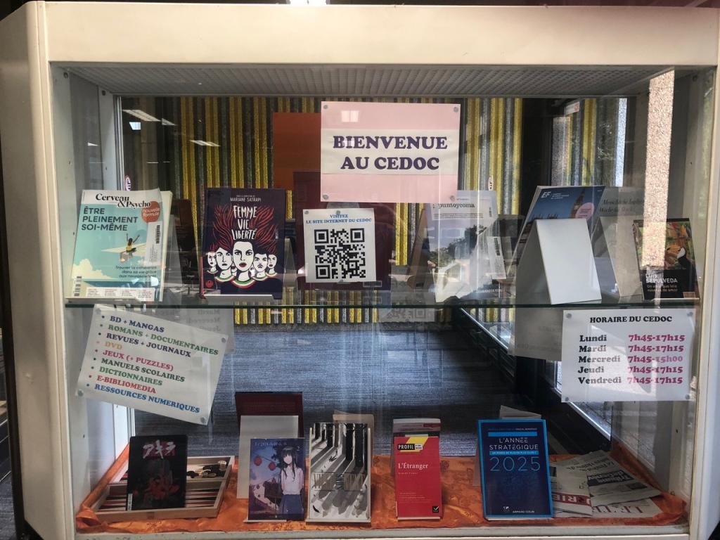 Exposition de documents du Cedoc